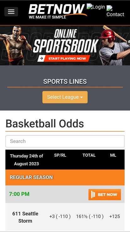 BetNow Sports Betting App Texas