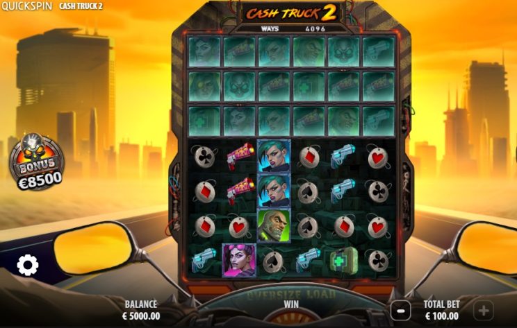 Cash Truck 2 - Quickspin online slots