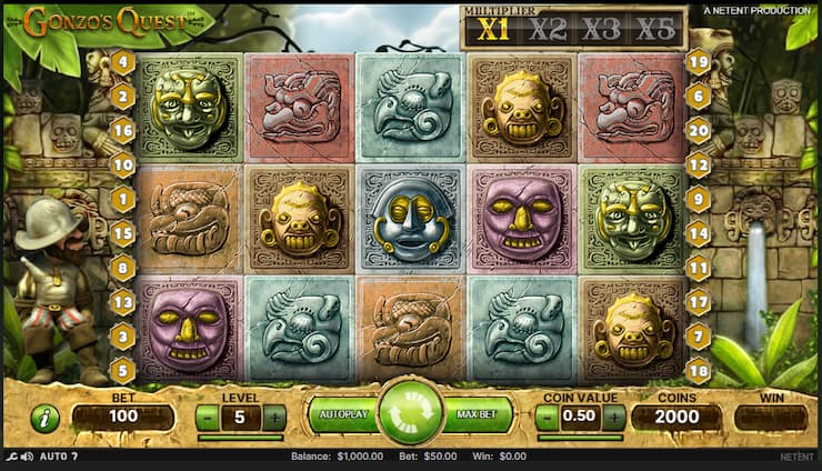 Gonzo's Quest online slot - NetNet slots and casinos