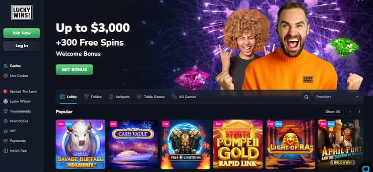 lucky wins nz online casinos