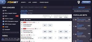 PowBet MLB