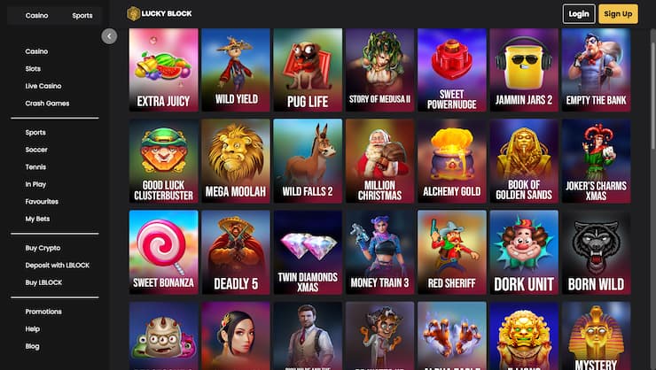 Lucky Block Casino Slots