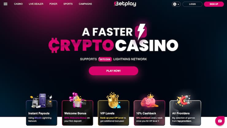 Betplay.io No ID Casino UK