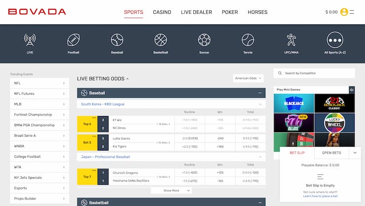 Bovada Sportsbook