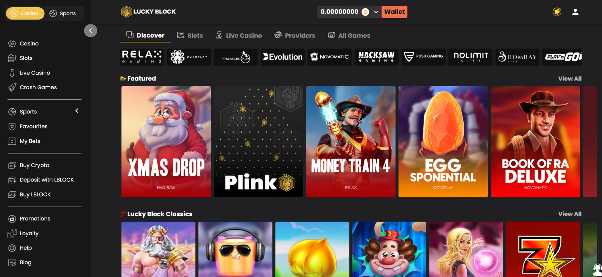 Lucky Block casino review 