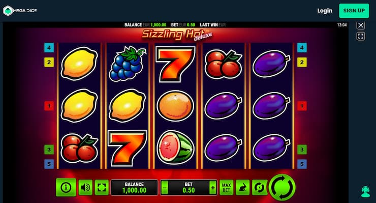 Sizzling Hot Deluxe slot - online pokies