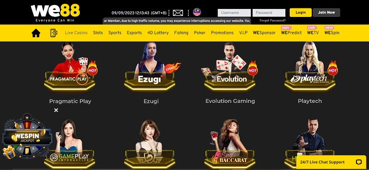 we88 Casino Malaysia