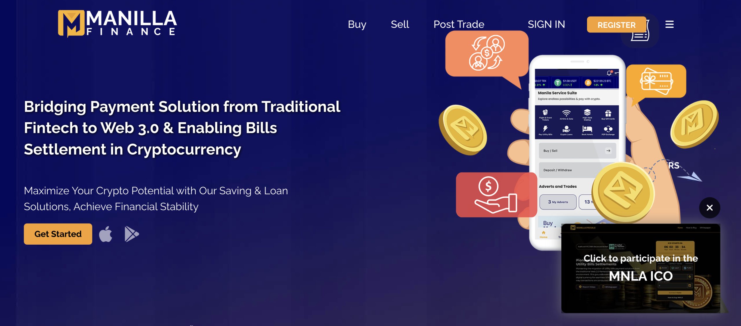 Manilla Finance ICO