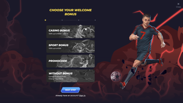 Powbet Choose Welcome Bonus