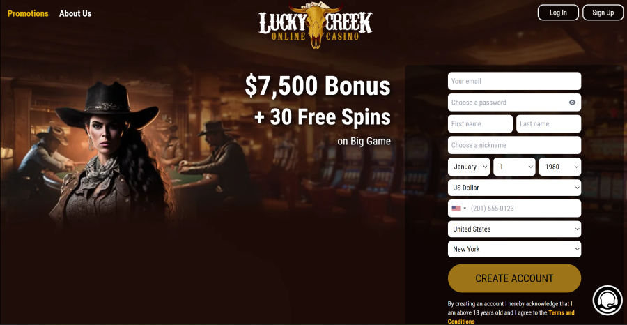 Lucky Creek Paysafecard